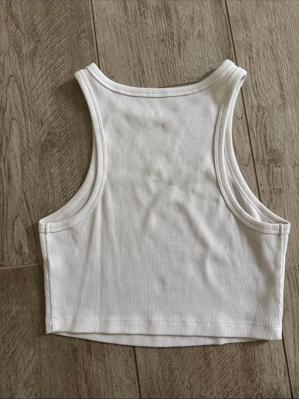 White crop tank